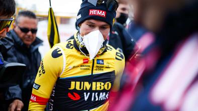 Načeti Roglič izgubljal čas: Na to res nismo računali, ampak je, kar je