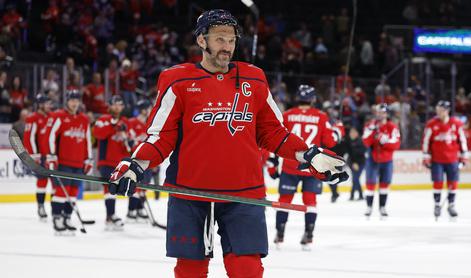 Ovečkin in Capitals na matineji za četrto zmago v nizu