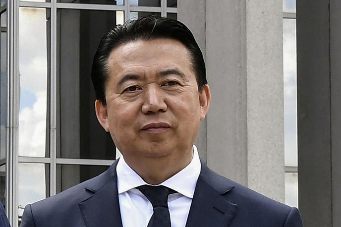 Meng Hongwei, vodja Interpola | Meng Hongvej je prvi Kitajec na čelu Interpola. Za štiriletni mandat je bil izvoljen leta 2016. | Foto Reuters