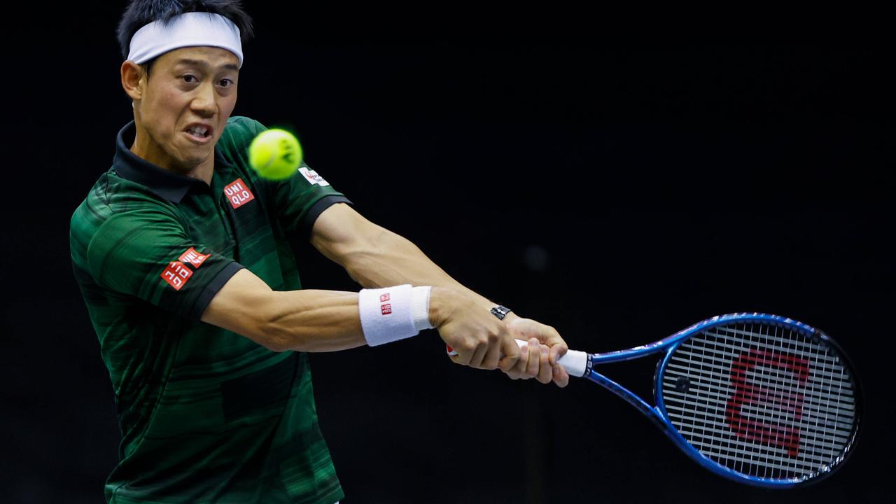 Japonec Nishikori zaključil teniško kariero