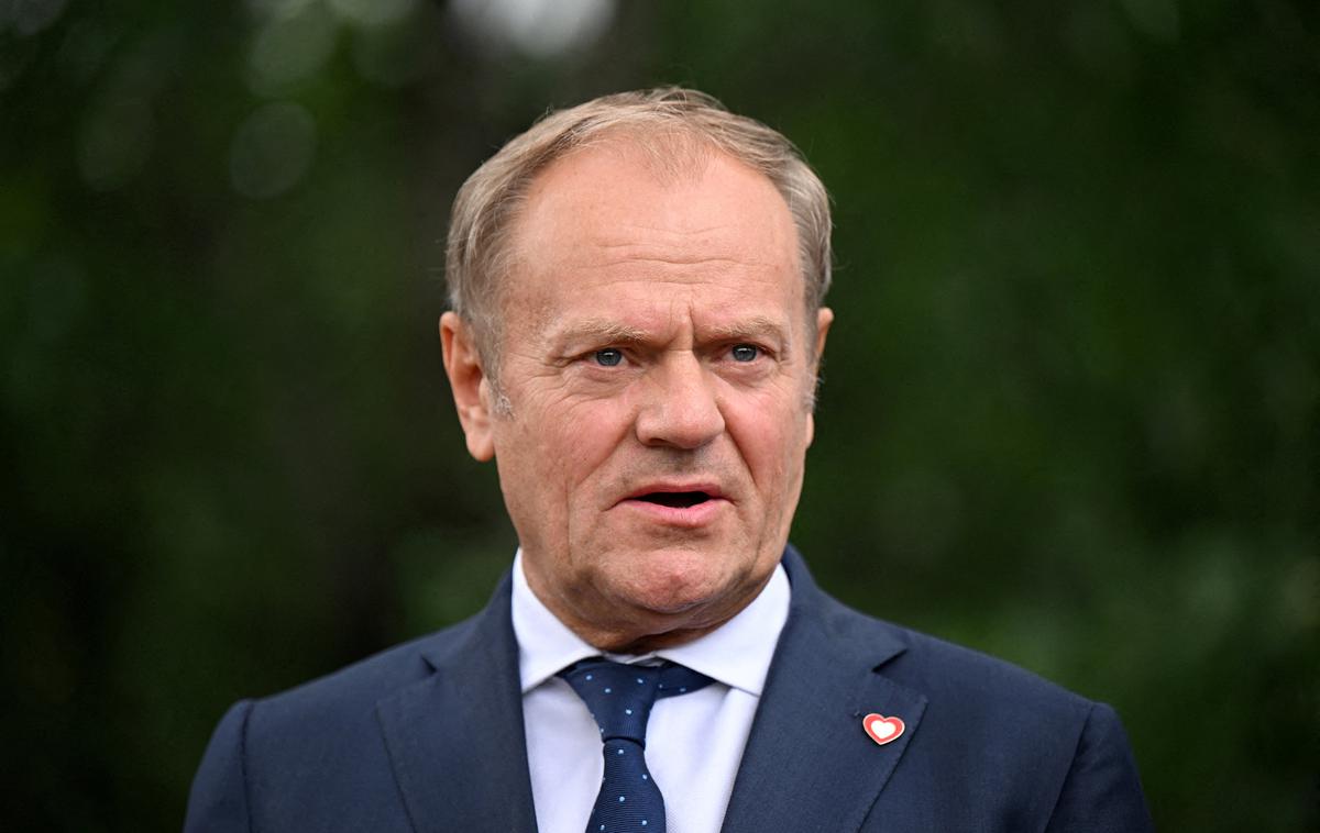 Donald Tusk | Donald Tusk je v ponedeljek dejal, da bo vlada sodelovala z novim predsednikom, kjer bo to potrebno in mogoče, kar pa bo "zahtevalo enotnost in pogum celotne koalicije". | Foto Reuters