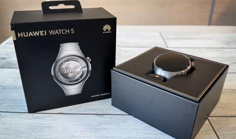 Huawei Watch 5: pamet in eleganca, ki si zaslužita biti na zapestju