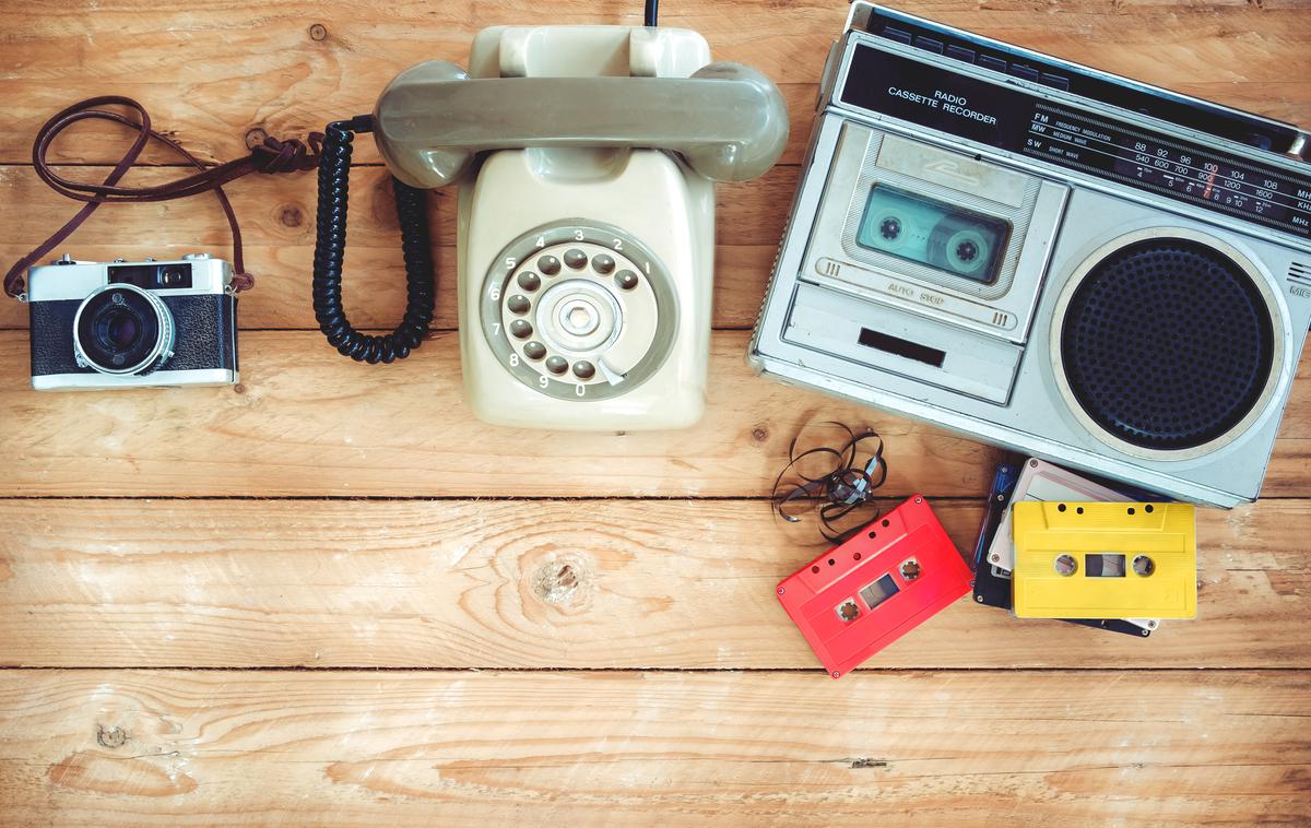 nostalgija, retro tehnologija, preteklost | Foto Shutterstock