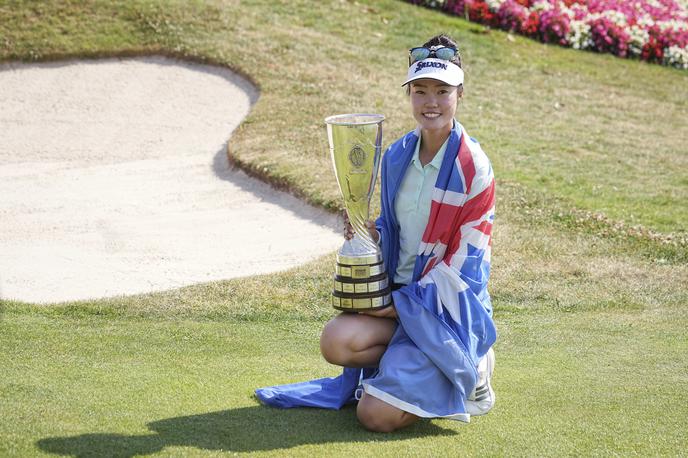 Grace Kim | Grace Kim je presenetljiva zmagovalka major turnirja Evian Championships v Franciji. | Foto Guliverimage