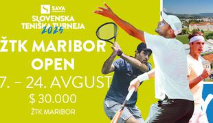 Na ŽTK Maribor Open močna slovenska zasedba