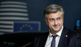 Plenković: Slovenija srečna, da je Hrvaški pomagala glede schengna