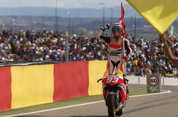 Marquezu šesta zmaga v sezoni: Vozil sem prav na meji
