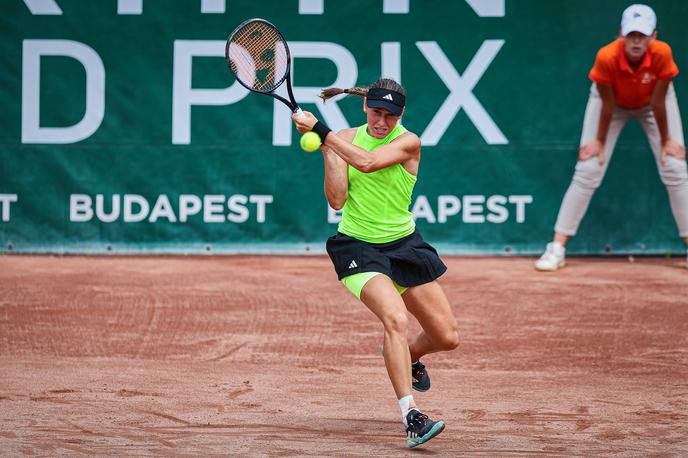 Kaja Juvan Budimpešta | Kaja Juvan je izpadla v četrtfinalu turnirja WTA 250 v Budimpešti. | Foto Guliverimage