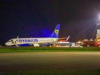 Ryanair, zasilni pristanek, Nemčija, potniki