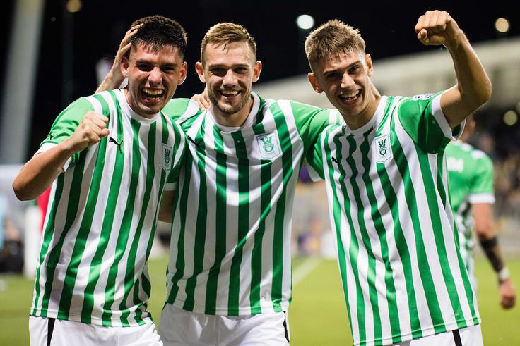 Avgusta je Olimpija na prvem derbiju v sezoni Maribor v Ljudskem vrtu premagala z 2:0. | Foto: Grega Valančič/Sportida