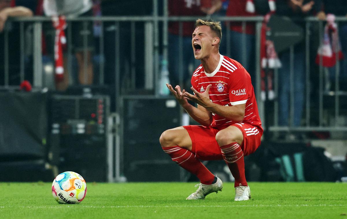 Joshua Kimmich, Bayern München | Bayern München je po treh zaporednih zmagah, danes remiziral z Borussio iz Mönchengladbacha. | Foto Reuters
