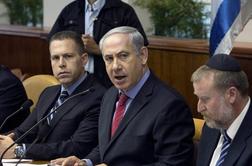 Izstrelili raketo proti Izraelu, Netanjahu zaskrbljen