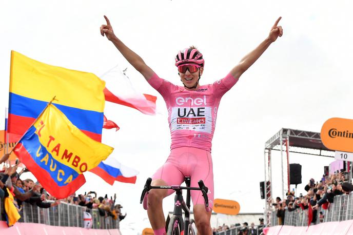Tadej Pogačar, Giro 2024 | Tadej Pogačar bo velika težava za konkurente na Touru, so prepričani v Rogličevi BORI - hansgrohe. | Foto Reuters