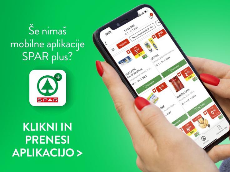 Spar - aplikacija Spar plus | Foto: Spar