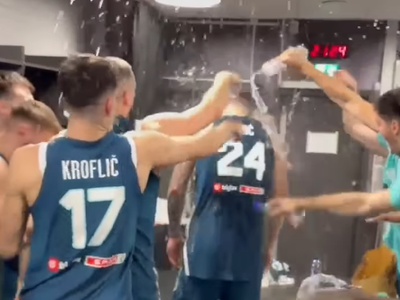 Omić ponosen, Sekulić si je oddahnil po zmagi Slovenije nad Švedsko