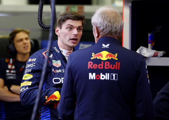 Max Verstappen na prvem treningu z obnašanjem svojega dirkalnika RB20 ni bil najbolj zadovoljen. | Foto: Reuters