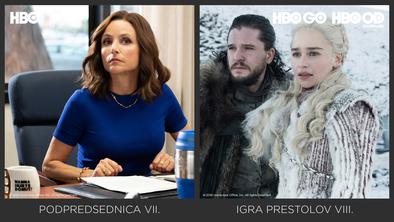 April na HBO: premieri zadnjih sezon serij Igra prestolov in Podpredsednica