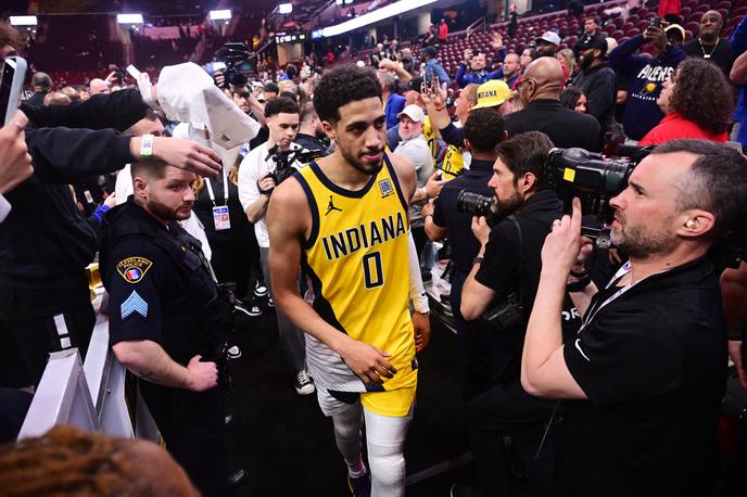 Tyrese Haliburton | Tyrese Haliburton je prvi zvezdnik Indiane, ki se bo v konferenčnem finalu pomerila z New Yorkom. | Foto Reuters
