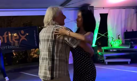 Tako je na veselici v Kromberku zaplesala Tina Gaber #video