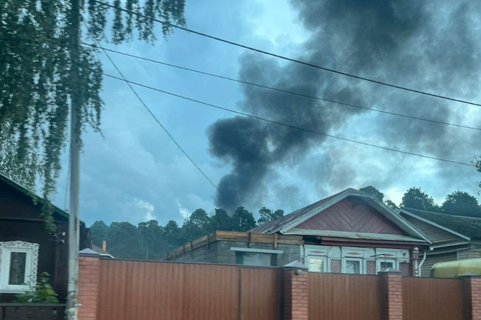 Ryazan | Prek naftovoda se ruska vojska oskrbuje z bencinom in gorivom. | Foto x/@Gerashchenko_en
