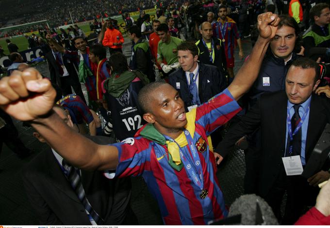 Ligo prvakov je osvojil trikrat, dvakrat z Barcelono (2006, 2009) in enkrat z Interjem (2010).  | Foto: Reuters