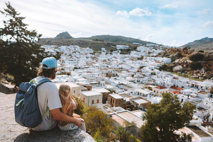 Pogled na vasico Lindos | Foto: Shutterstock