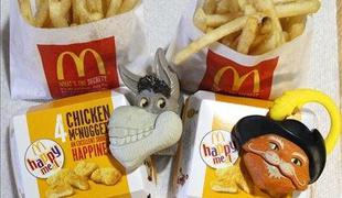 McDonald's z bolj zdravimi meniji za otroke