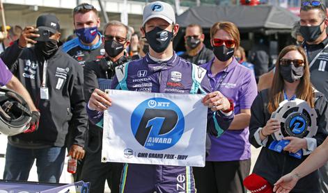 Grosjean v seriji IndyCar do prve "pole" pozicije