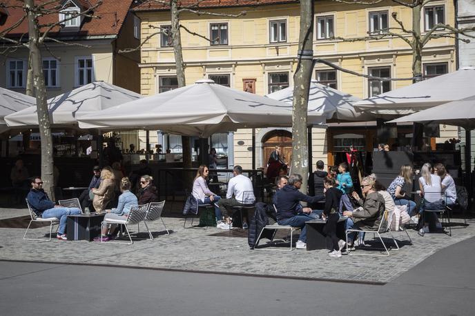 Odprtje gostinskih teras v Ljubljani | Foto Bojan Puhek