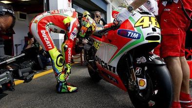 Bliskovita reakcija Ducatija na odpovedan test