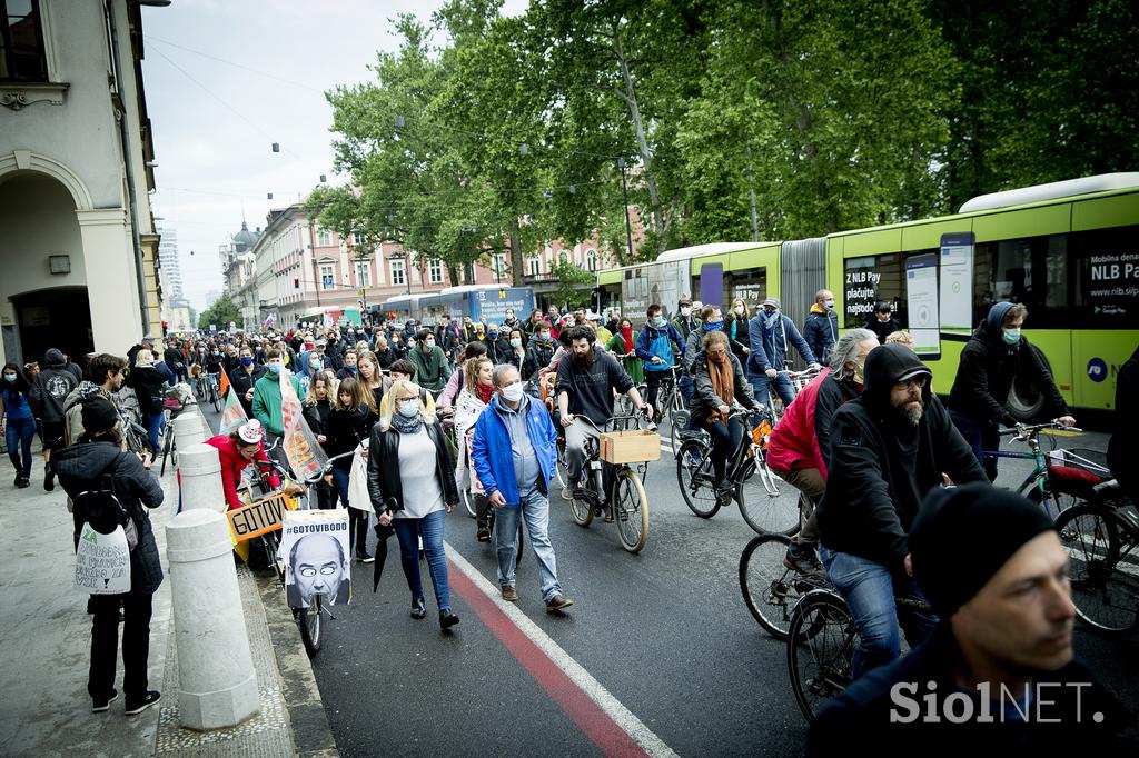 Protestniki na kolesih