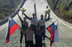 Velik uspeh slovenskih skakalcev v Rasnovu