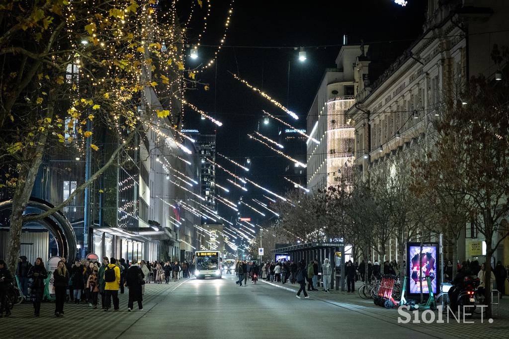 Prižig lučk Ljubljana 2025