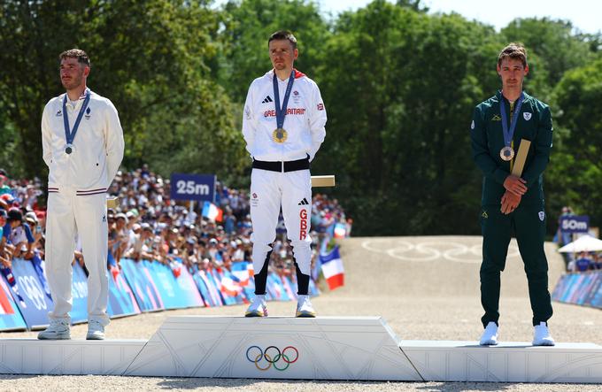 Na zmagovalnem odru so se znašli Britanec, Francoz in Južnoafričan. | Foto: Reuters