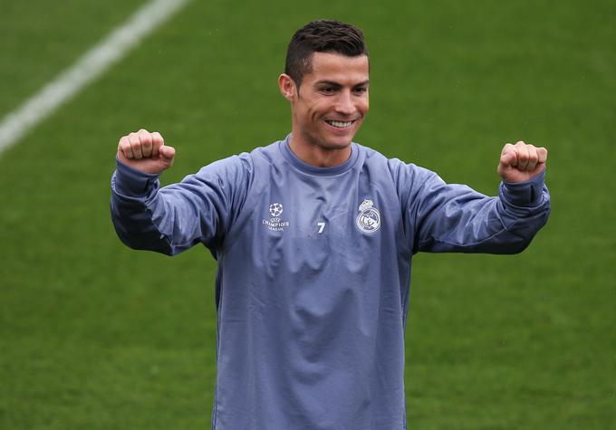 Cristiano Ronaldo se lahko danes zapiše v zgodovino. | Foto: Reuters