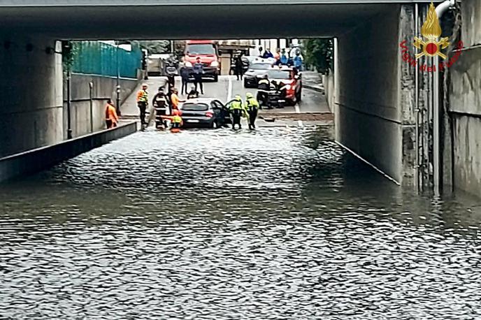 poplave v Italiji | Foto Vigili del Fuoco/X