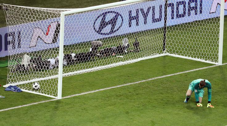 David De Gea na tekmi proti Portugalski ni prepričal javnosti, da spada med najboljše vratarje na svetu. | Foto: Reuters