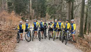 Ukrajinski kolesarji v Sloveniji zaradi zapleta brez pomembne pomoči