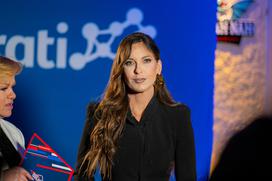 Eva Irgl in Tadej Ostrc