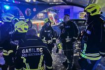 požar, Maribor, blok, gasilci