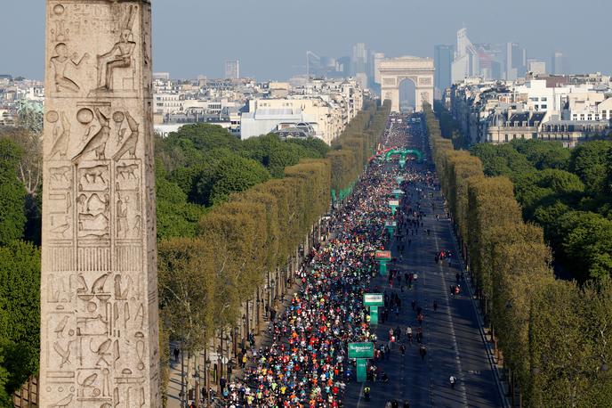 Pariški maraton | Pariški maraton bo na sporedu šele 17. oktobra prihodnje leto. | Foto Reuters