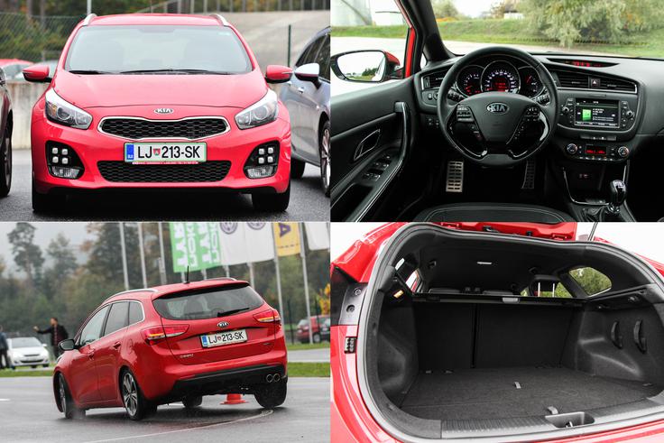 Zaostanek nadoknaden, tudi s pomočjo nizkih lastniških stroškov. Ceed s prtljažnikom je dokaz, da se meje med Evropo in Azijo brišejo tudi zaradi evropskega razvoja. Sportwagon je bil zasnovan in narejen po okusu evropskega kupca, obenem pa mu je uspelo zadržati dostopnost. Na področju cene oziroma vzdrževalnih stroškov je premočno zmagal, a pokazal tudi, da bodo morali Kijini inženirji še veliko postoriti pri voznih lastnostih in na področju tehnološke naprednosti. | Foto: 
