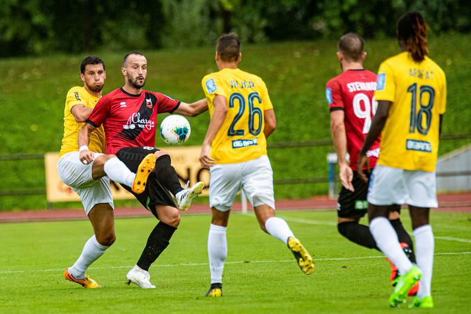 Predrag Sikimić je tudi Mariboru zabil dva zadetka. | Foto: Grega Valančič/Sportida