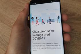 Težave pri delovanju aplikacije #OstaniZdrav na telefonih Apple