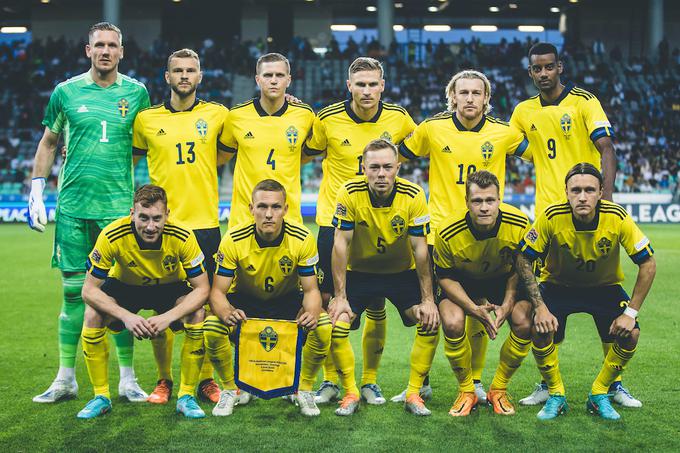 Švedi so v ligo narodov vstopili z zmago v Ljubljani (2:0). | Foto: Grega Valančič/Sportida