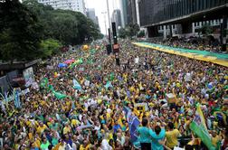 Proti predsednici Brazilije na ulicah več milijonov protestnikov