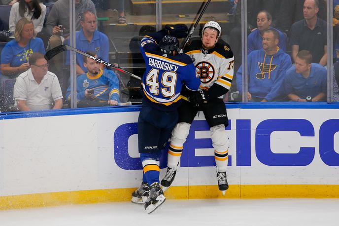 Ivan Barbašev, St. Louis Blues, Boston Bruins | Ivan Barbašev ne bo smel nastopiti na šesti finalni tekmi. | Foto Reuters