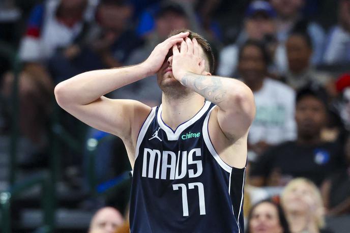 Luka Dončić Dallas Mavericks | Luka Dončić in Dallas sta klonila proti Houstonu. | Foto Reuters