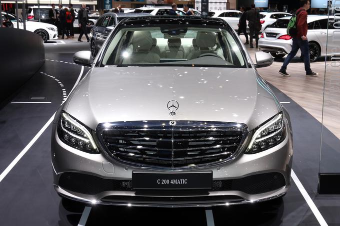 Mercedes-Benz s prenovljenim razredom C. | Foto: Newspress