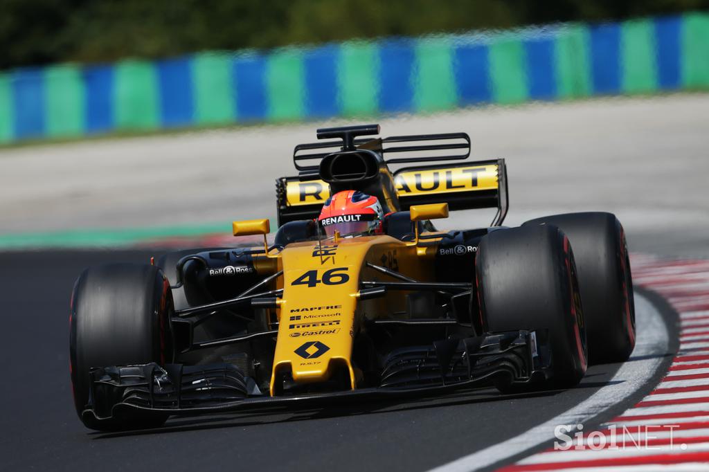 Renault sport formula 1 team - testiranja po VN Madžarske Hungaroring